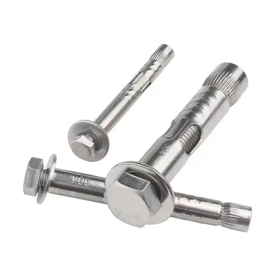 Sample Brown Finish Stainless Steel B8MSH B8M B8 B7 18-8 INOX 1/4in Hex Head Sleeve Anchor for Heavy-Duty Applications