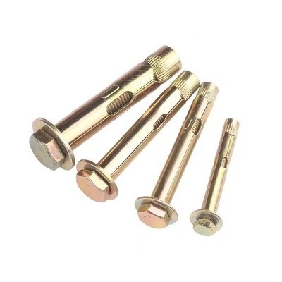 700 Capacity Blue White Silvery Zinc Coated Screw Type Iron Metal Expansion Anchor Bolts Wedge Anchor Dyna Bolt for Stock