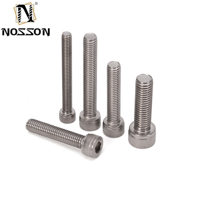 DIN Standard M3 M4 M5 M6 M8 304 Stainless Steel Hexagon Socket Bolt and Screw for Motorcycle Measurement System in Metric