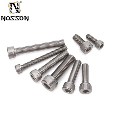 DIN Standard M3 M4 M5 M6 M8 304 Stainless Steel Hexagon Socket Bolt and Screw for Motorcycle Measurement System in Metric
