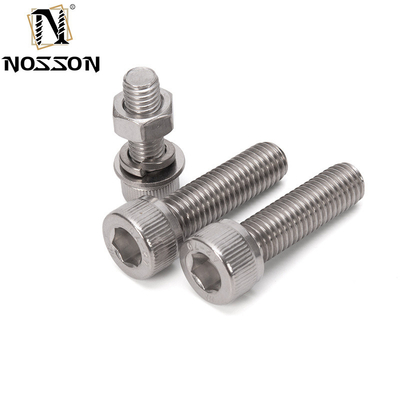 Metric Stainless Steel A2 A4 304 316 Din 912 Allen Screw M1.6 M2 M2.5 M3 M4 M5 M6 M7 M8 M9 Hex Socket Head Cap Inner Hexagon Screws
