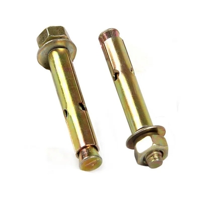 Carbon Steel Expansion Anchor Bolts Grade 4.8 8.8 10.9 12.9 with Colorful Paint Coat GB 22795 Finish Longer Life TiCN