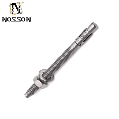 ISO Standard A2 A4-70 A4-80 S304 SS316 316L Stainless Steel Sleeve Wedge Anchor Bolt for Construction m12 Diameter