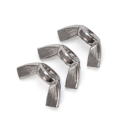 Metric Water Treatment Stainless Steel 304 M3 M4 M5 M6 M8 M10 M12 M16 Butterfly Wing Nuts Bolt And Nut Din Zinc White Wing Nuts