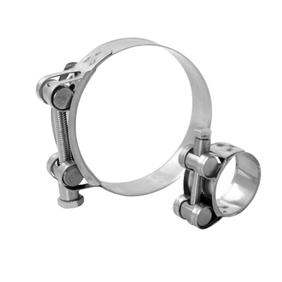 Industrial Grade JIS Standard Solid Robust Heavy Duty Hose Clamp with Zinc Coating