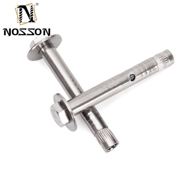 700 Capacity M8 M10 M12 Grade 8.8 GS Galvanized Steel Hex Head Antiskid Shark Fin Sleeve Anchor Bolt IN and ISO Standard