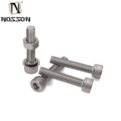 Chrome Plated Finish Flat Head A2 A4 304 316 Din 912 Allen Bolt M2 M2.5 M3 M4 M5 M6 M7 M8 M10 Hex Socket Head Cap Screw