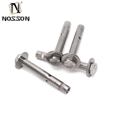 Stainless Steel Hexagon Head Concrete Anchor Bolt M6M8M10M12 Capacity 700 Blue Diameter 5/16IN TiCN