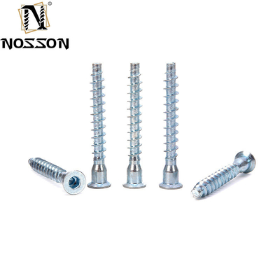 Metric Measurement System M5M6 Stainless Steel Hex Flange Head Wood Self Drilling Screws for Furniture Cabinet Installation
