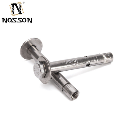 Stainless Steel Hexagon Head Concrete Anchor Bolt M6M8M10M12 Capacity 700 Blue Diameter 5/16IN TiCN
