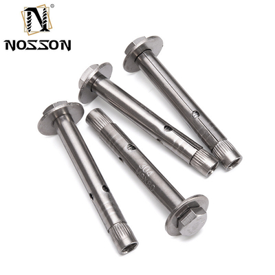 Stainless Steel Hexagon Head Concrete Anchor Bolt M6M8M10M12 Capacity 700 Blue Diameter 5/16IN TiCN
