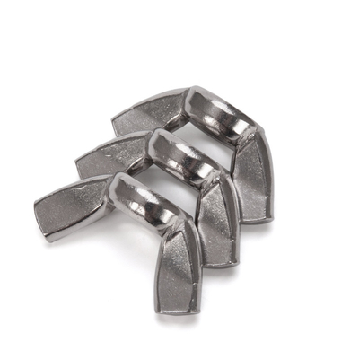 Mining Stainless Steel Butterfly Wing Nuts with Black Oxide Finish in Metric Measurement System and Various Specifications