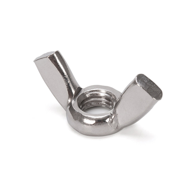 Mining Stainless Steel Butterfly Wing Nuts with Black Oxide Finish in Metric Measurement System and Various Specifications