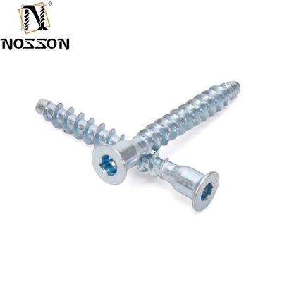 Metric Measurement System M5M6 Stainless Steel Hex Flange Head Wood Self Drilling Screws for Furniture Cabinet Installation