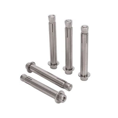 Sample M12 Grade 8.8 GS Galvanized Steel Hex Head Antiskid Shark Fin Sleeve Anchor Bolt ISO Standard for Your Requirements