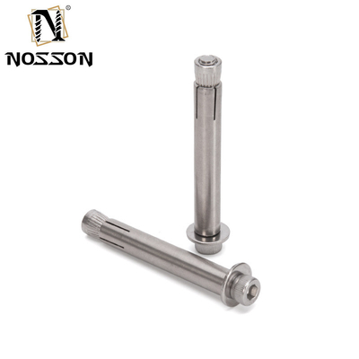 Sample M12 Grade 8.8 GS Galvanized Steel Hex Head Antiskid Shark Fin Sleeve Anchor Bolt ISO Standard for Your Requirements