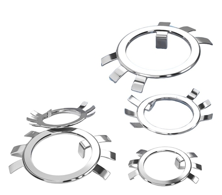 ISO Standard Stainless Steel Circular Stop Washer Six Claw Washer Lock Washer M10 M12 M14 M60 for Industrial Applications