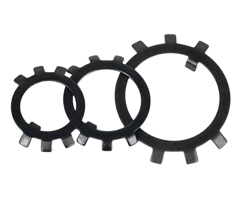 Spring Lock Washers Style Carbon Steel Six Claw Stop Washer Anti-loosening Plate for Round Nuts M10-M30
