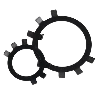 Spring Lock Washers for Electrical Installations M10 M12 M14 M60 Carbon Steel JIS Standard Split Style Six Claw Washer