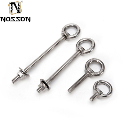 Marine Lifting Ring Screw Loop Hole Steel Eye Bolt M6 M8 M10 with DIN Standard and INCH Measurement System