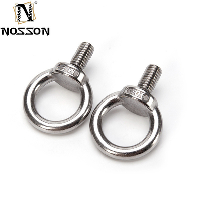 Marine Lifting Ring Screw Loop Hole Steel Eye Bolt M6 M8 M10 with DIN Standard and INCH Measurement System