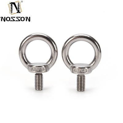 Marine Lifting Ring Screw Loop Hole Steel Eye Bolt M6 M8 M10 with DIN Standard and INCH Measurement System
