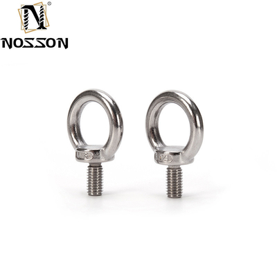 Marine Lifting Ring Screw Loop Hole Steel Eye Bolt M6 M8 M10 with DIN Standard and INCH Measurement System