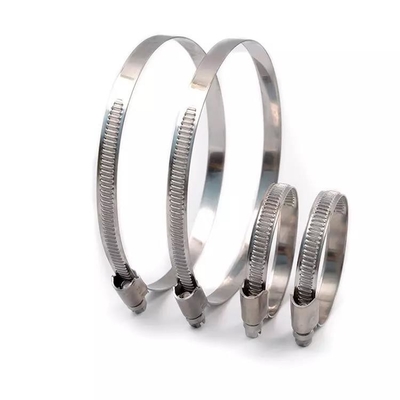 ANSI/ASME Standard Slotted Head Screw Hose Clamps for German Type Heavy Duty Bolts and Stainless Steel ODM Customization