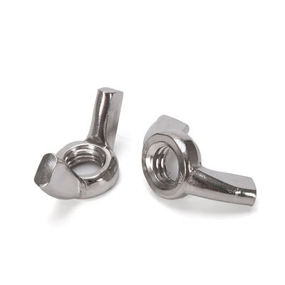 ISO Standard Black Oxide Finish Galvanized Butterfly Nuts Precision Casting Carbon Steel Stainless Steel Locking Wing Nut for Durable