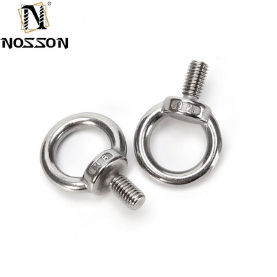Marine Lifting Ring Screw Loop Hole Steel Eye Bolt M6 M8 M10 with DIN Standard and INCH Measurement System
