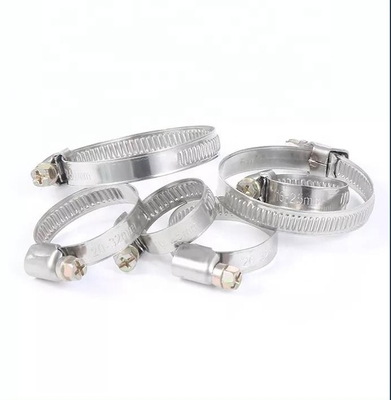 ANSI/ASME Standard Slotted Head Screw Hose Clamps for German Type Heavy Duty Bolts and Stainless Steel ODM Customization