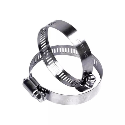 Mining Heavy Industry Performance Germany Type Stainless Steel Hose Clamp with Worm Drive in Metric Measurement System