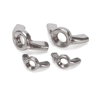 Passivated Finish DIN Standard Wing Nuts for Metric Measurement System and Oil Gas Applications in Imperial Units