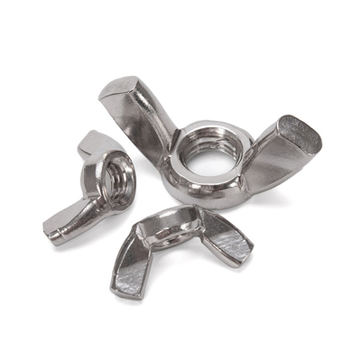 Passivated Finish DIN Standard Wing Nuts for Metric Measurement System and Oil Gas Applications in Imperial Units