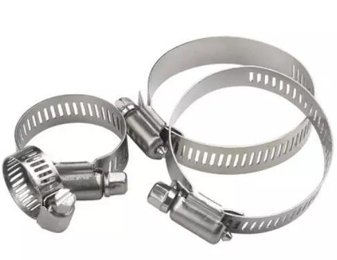 Mining Heavy Industry Performance Germany Type Stainless Steel Hose Clamp with Worm Drive in Metric Measurement System