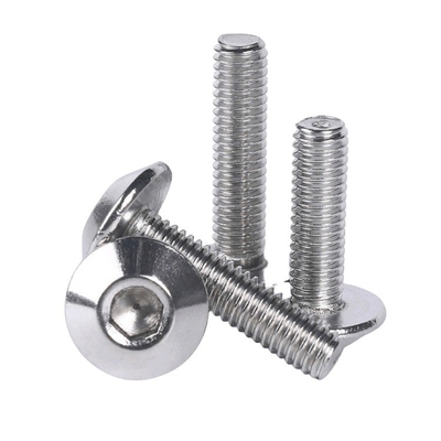 Galvanized Finish M5*12 Stainless Steel Umbrella Head Hexagon Screw for Metric Measurement System Applications