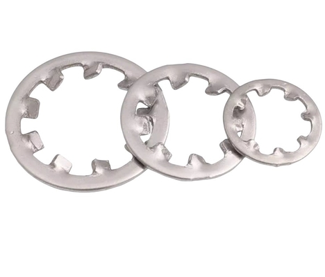 Split Style Stainless Steel DIN6797 External Teeth Lock Spring Serrated Washer for JIS Standard M6-M30 to Meet Customer Requirements