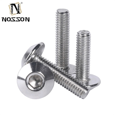 Steel Metric Measurement System M5 M6 Umbrella Head Hex Socket Screw with ANSI Standard Efficiency