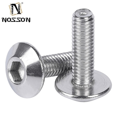 Steel Metric Measurement System M5 M6 Umbrella Head Hex Socket Screw with ANSI Standard Efficiency