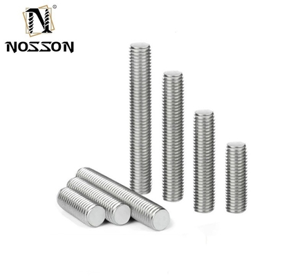 DIN Standard Zinc Finish Double Bolt Threaded Rod Stud Bolt for Industrial Applications and M3 M4 M5 M6 M8 M10 M12 M16 M20