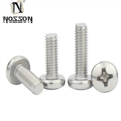 Stainless Steel Metric DIN 7985 Phillips Pan Head Machine Screw M2 M3 M4 M5 M6 M7 M8 M10 6-32 for Industrial Applications