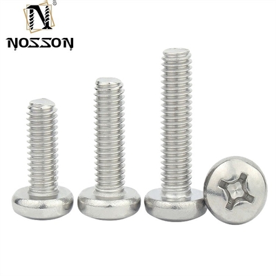 Stainless Steel Metric DIN 7985 Phillips Pan Head Machine Screw M2 M3 M4 M5 M6 M7 M8 M10 6-32 for Industrial Applications