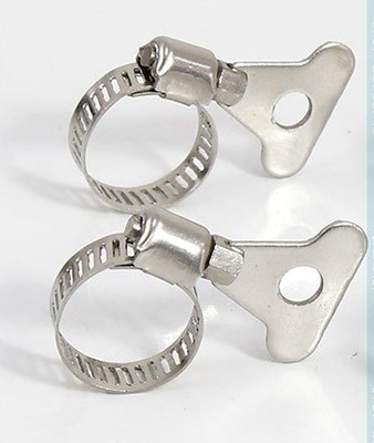 Customized GB Standard Stainless Steel American Type Hose Clamp With Plastic Butterfly Handle for Mining and Heavy-Duty