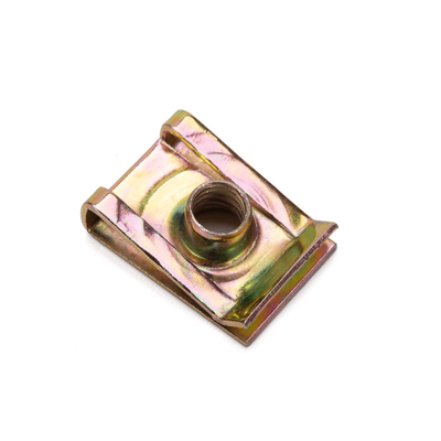 Hexagon Head Galvanized 304 Stainless Steel Carbon Steel Clamp Nut Mechanical and Electrical Cabinet Buckle Spring with Plain Finish
