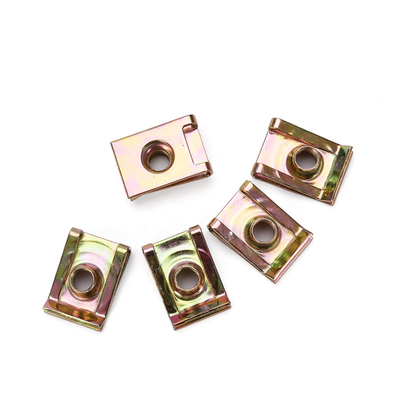 Galvanized U Shape Lock Nut for Plain Item OEM Precision Nut Metric Measurement System