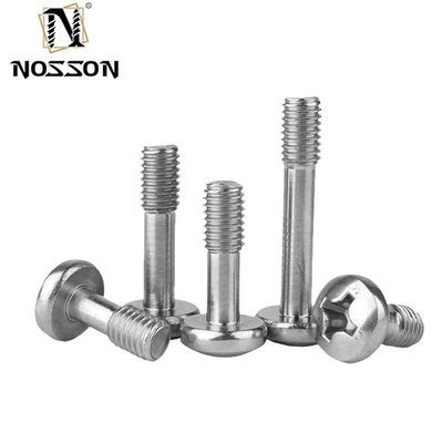 Sliver Finish Customized Stainless Steel A2 AISI 303 316 Alloy Steel Hex Socket Head Captive Panel Screws for Industrial Applications