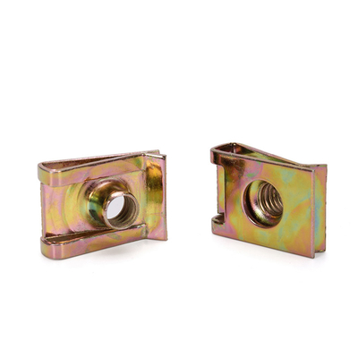 Industry Steel M4-M10 Thread Precision Stainless Steel Metal U Clip Nut in Plain Finish for Precision OEM Needs