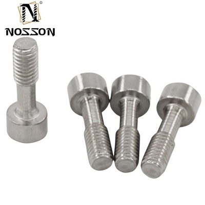 Sliver Finish Customized Stainless Steel A2 AISI 303 316 Alloy Steel Hex Socket Head Captive Panel Screws for Industrial Applications