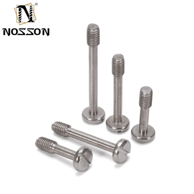 Sliver Finish Customized Stainless Steel A2 AISI 303 316 Alloy Steel Hex Socket Head Captive Panel Screws for Industrial Applications