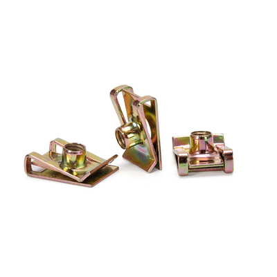 Oil Gas Galvanized Card Reed Car Nut Leaf Spring Bolt With M3/M5 Optical Clip Nuts and Hexagon Head for Metric Measurement System
